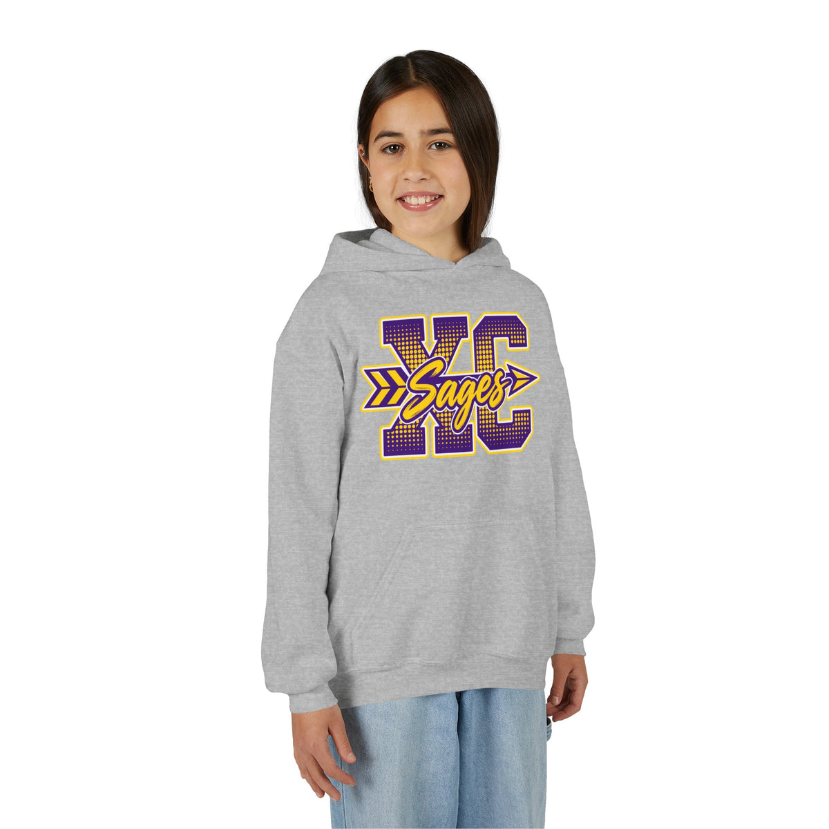 YOUTH Hoodie — XC Sages Pullover