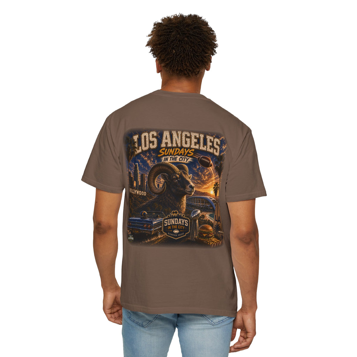 Sundays In The City - LA RAMS Edition - Collectors Edition (Front Patch + Back Design)
