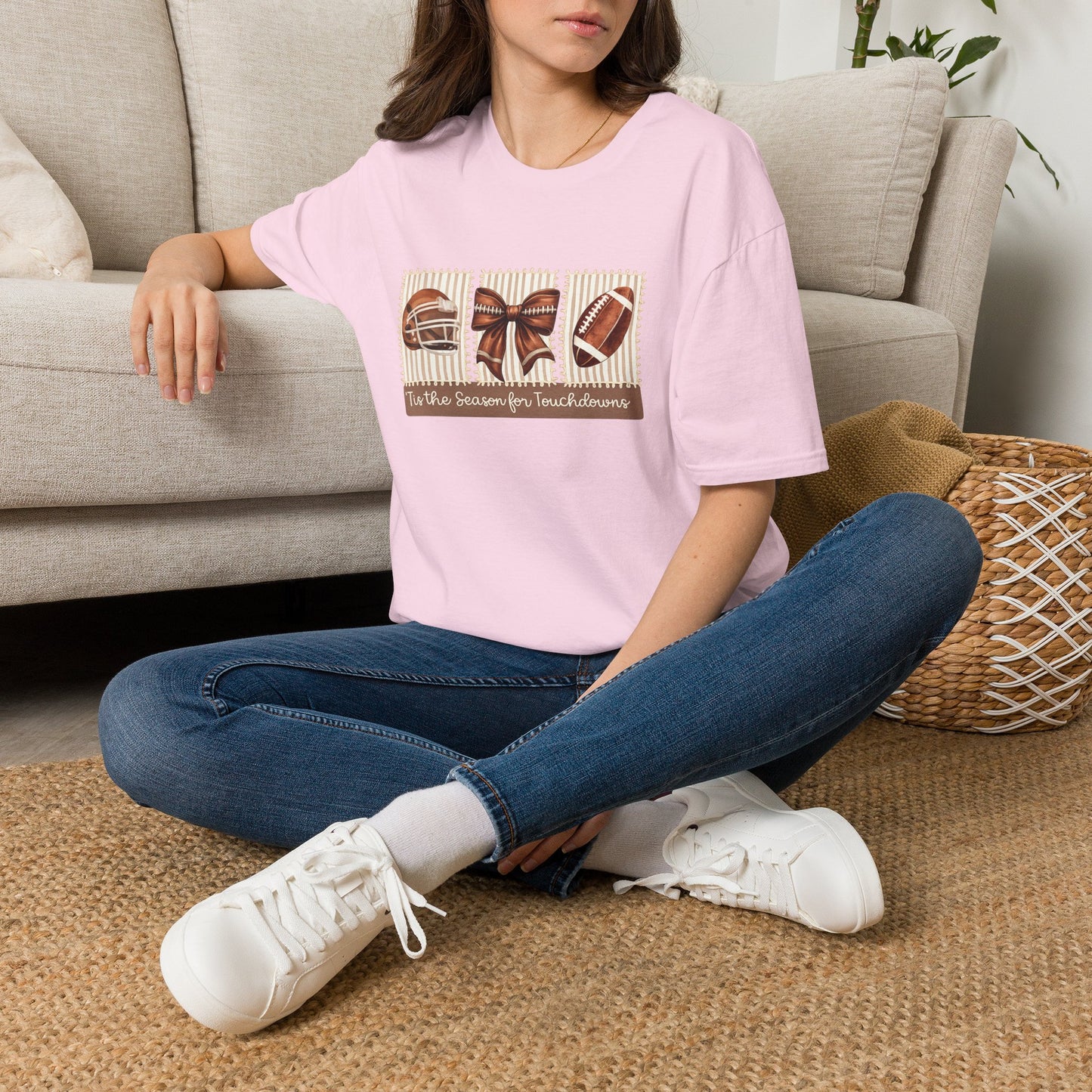 Football Holiday T-Shirt — 'Tis the Season for Touchdowns