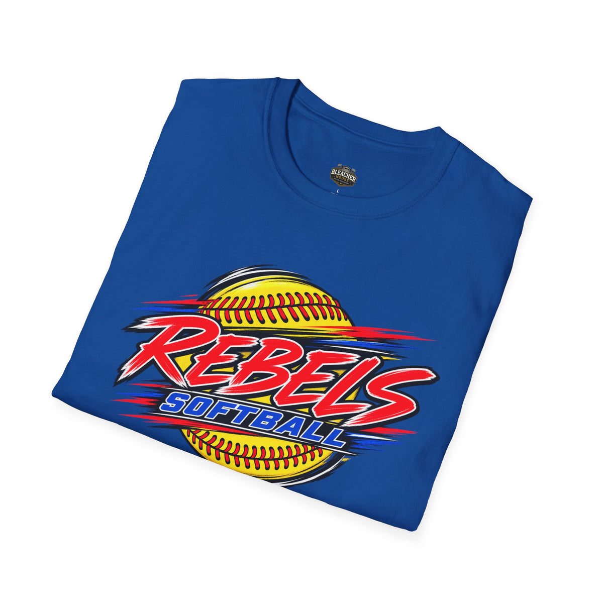 Rebels Softball T-Shirt — Bold Team Graphic Tee