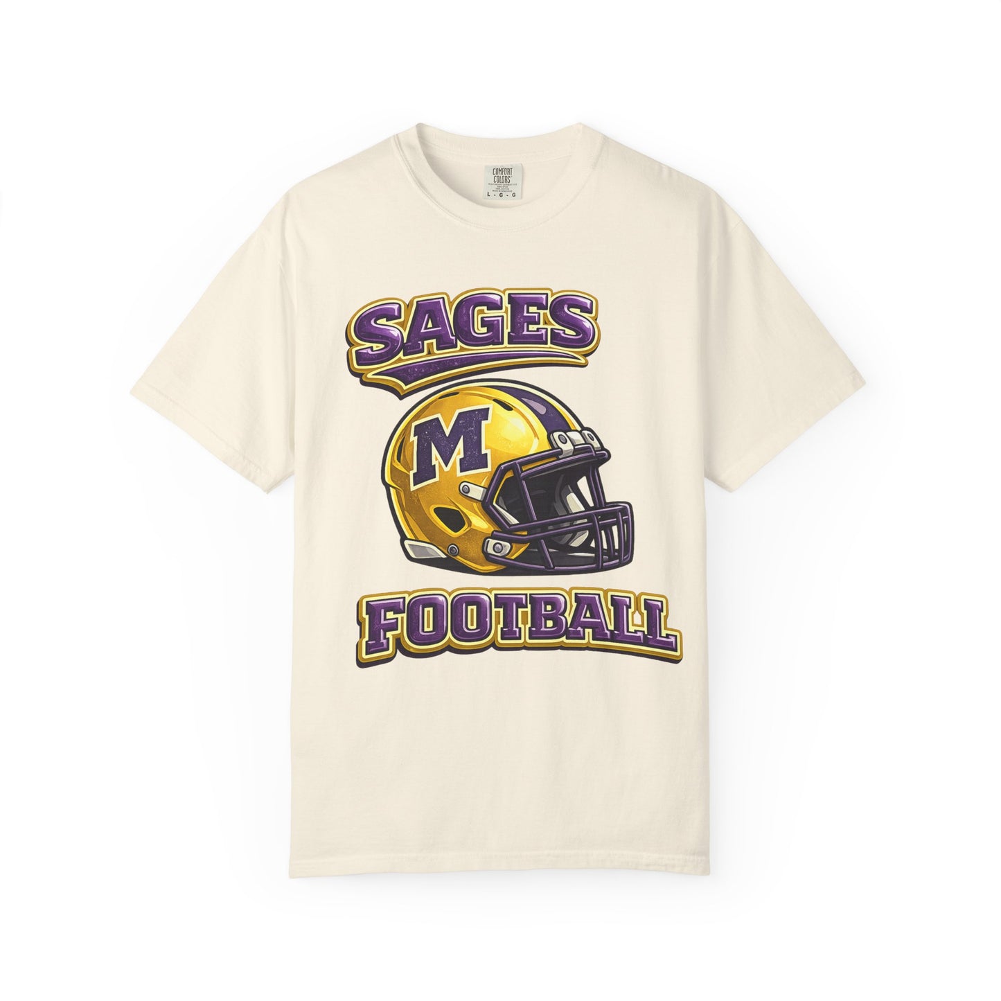 Sages Football Shiny Helmet T-Shirt