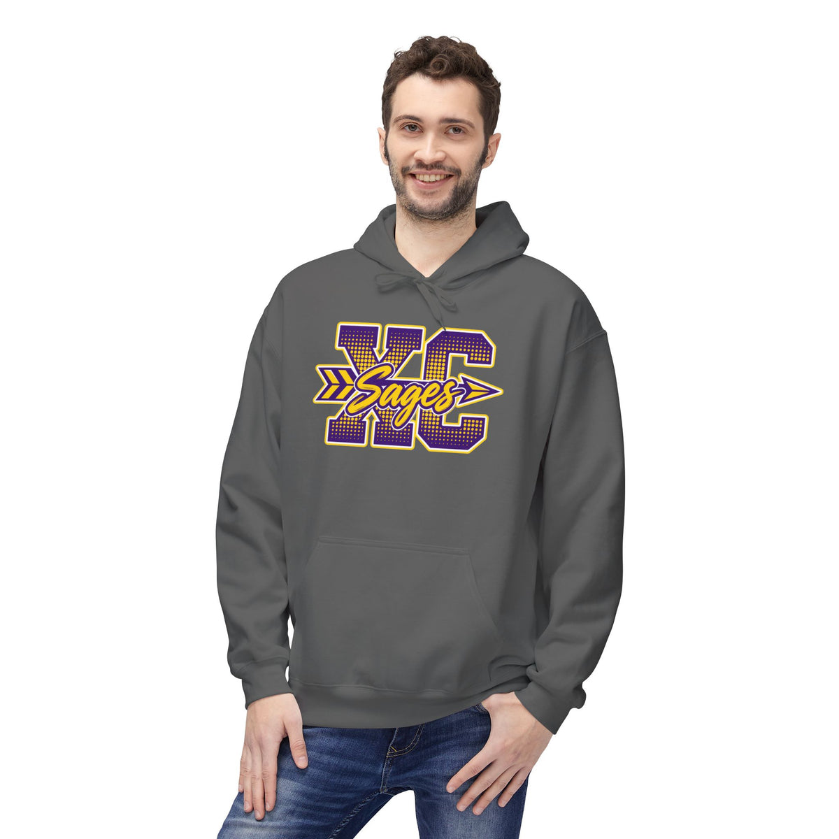 Cross Country Sages Hoodie — Vintage Sweatshirt