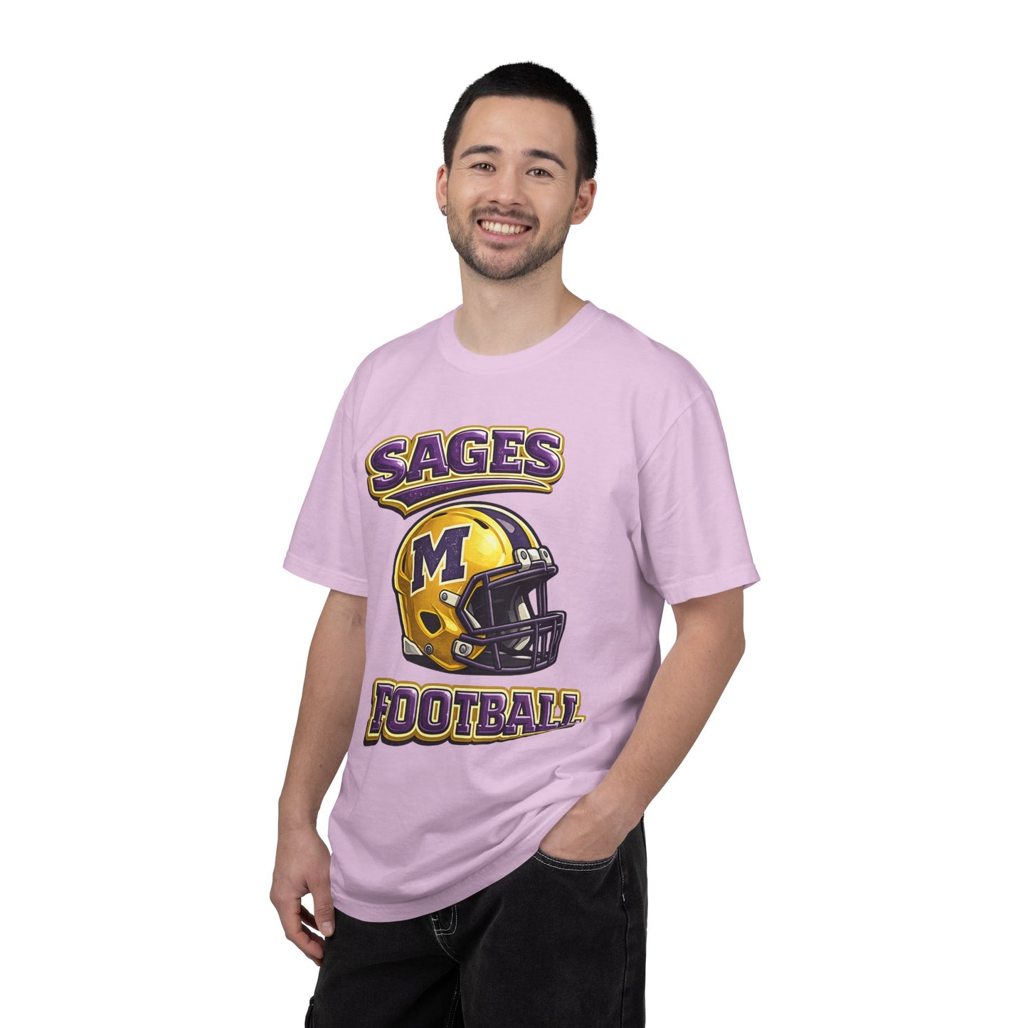 Sages Football Shiny Helmet T-Shirt