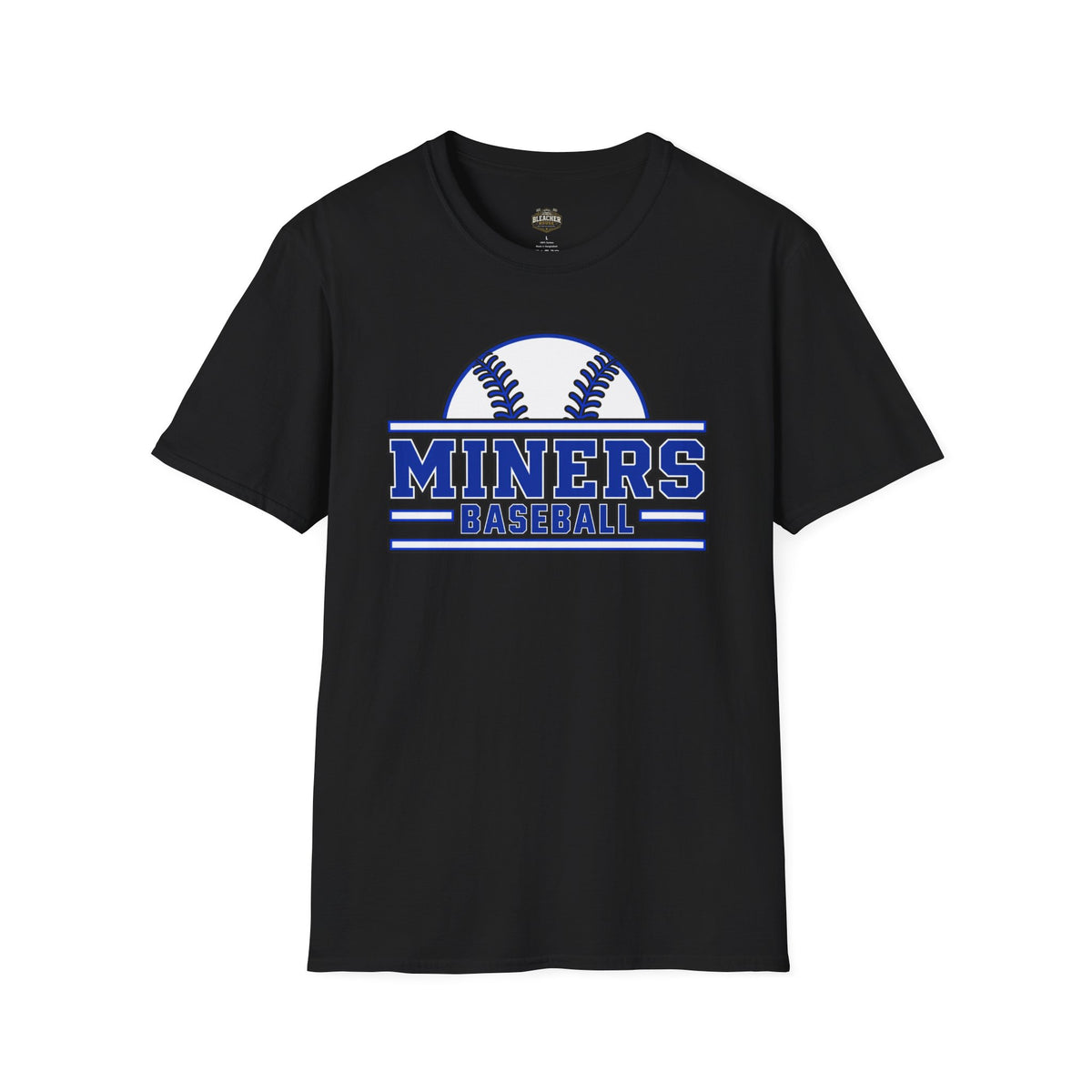 Miners Baseball Team T‑Shirt — Retro Baseball Logo Tee