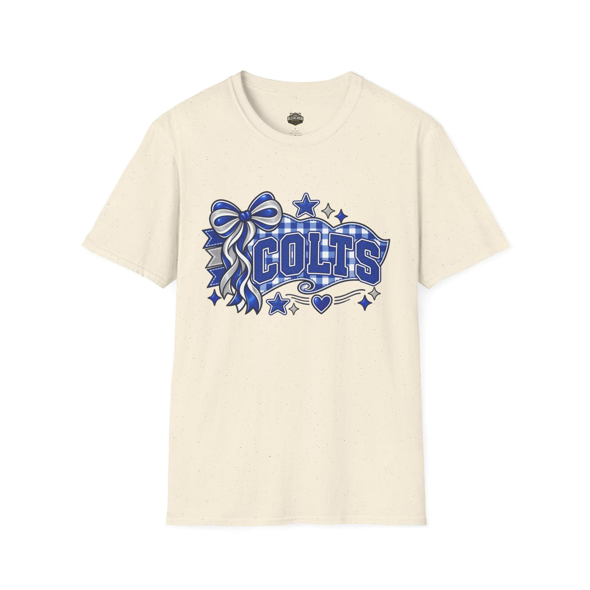 Colts Ribbon & Banner T-Shirt — Team Spirit Tee