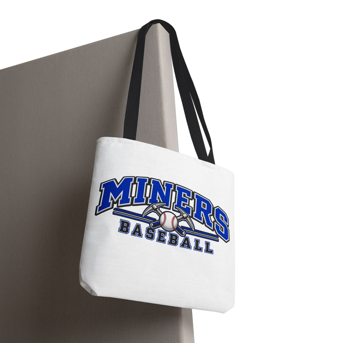 Miners Baseball Tote Bag — Team Logo Sports Carryall