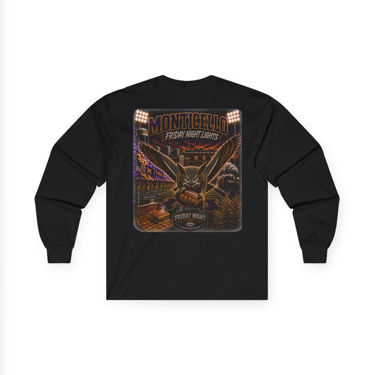 Friday Night Lights Longsleeve - MONTICELLO Edition - Collector's Edition