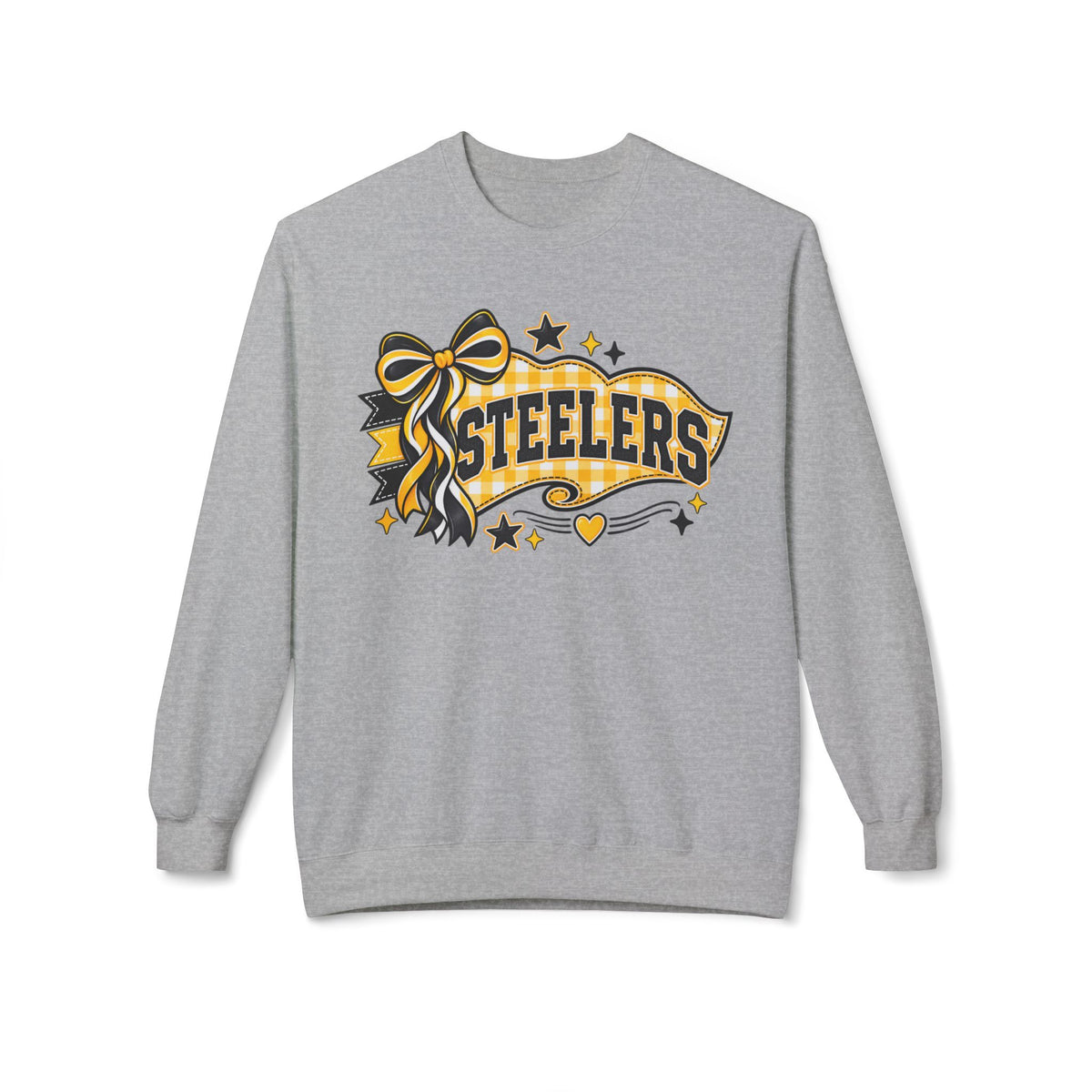 Steelers Ribbon Crewneck Sweatshirt