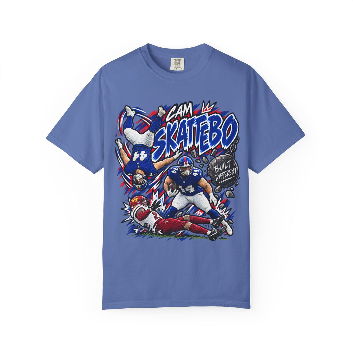 Cam Skattebo Graphic T-Shirt - Sunday Standouts Sketch Series