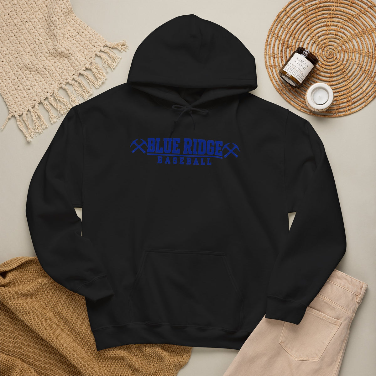 Blue Ridge Baseball Hooded Sweatshirt