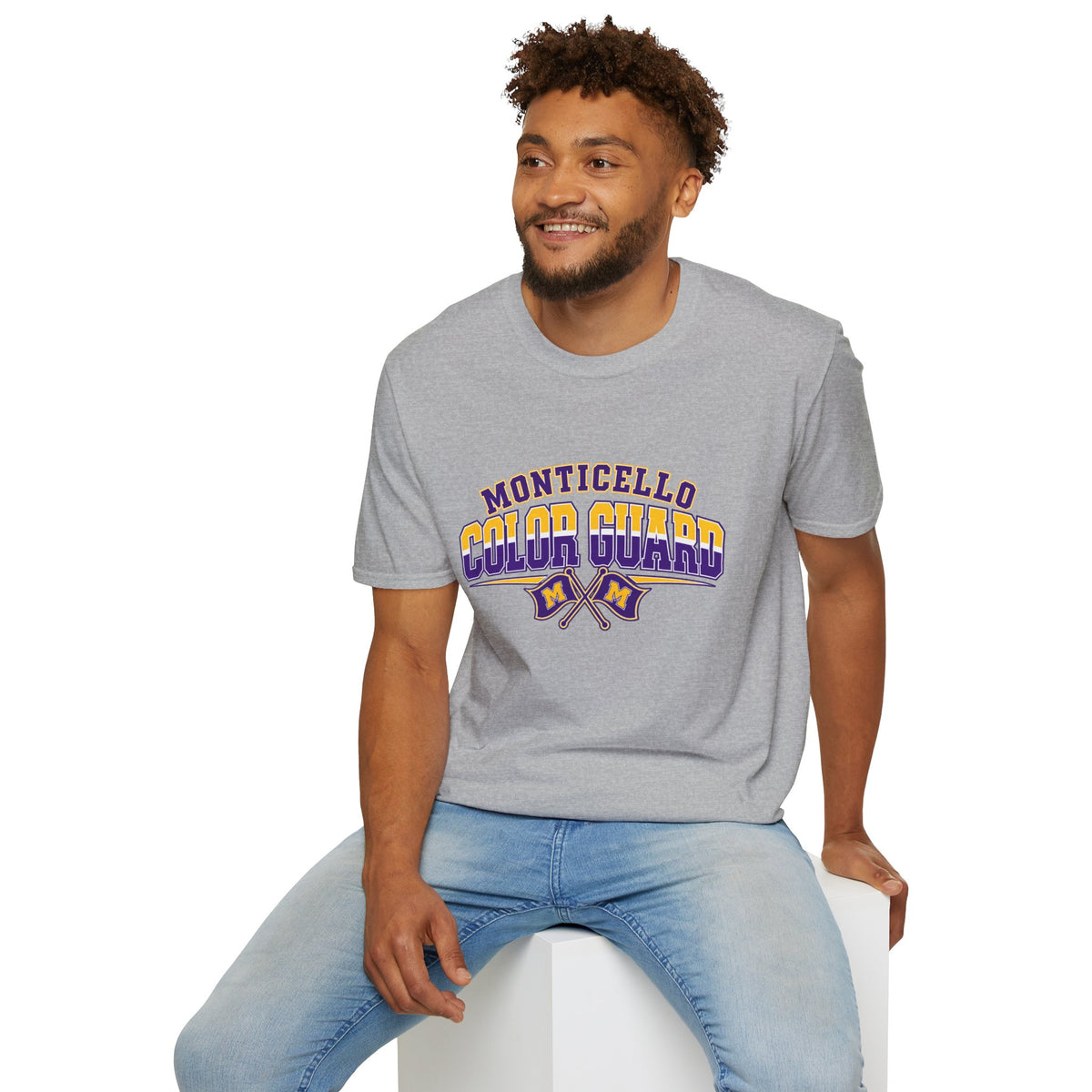 Monticello Color Guard T-Shirt — School Spirit Tee