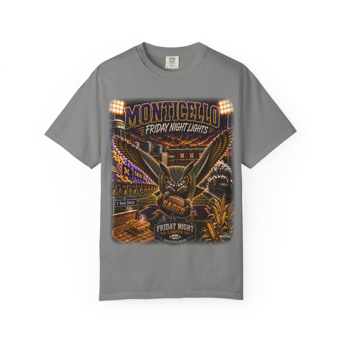 Friday Night Lights T Shirt- MONTICELLO Edition