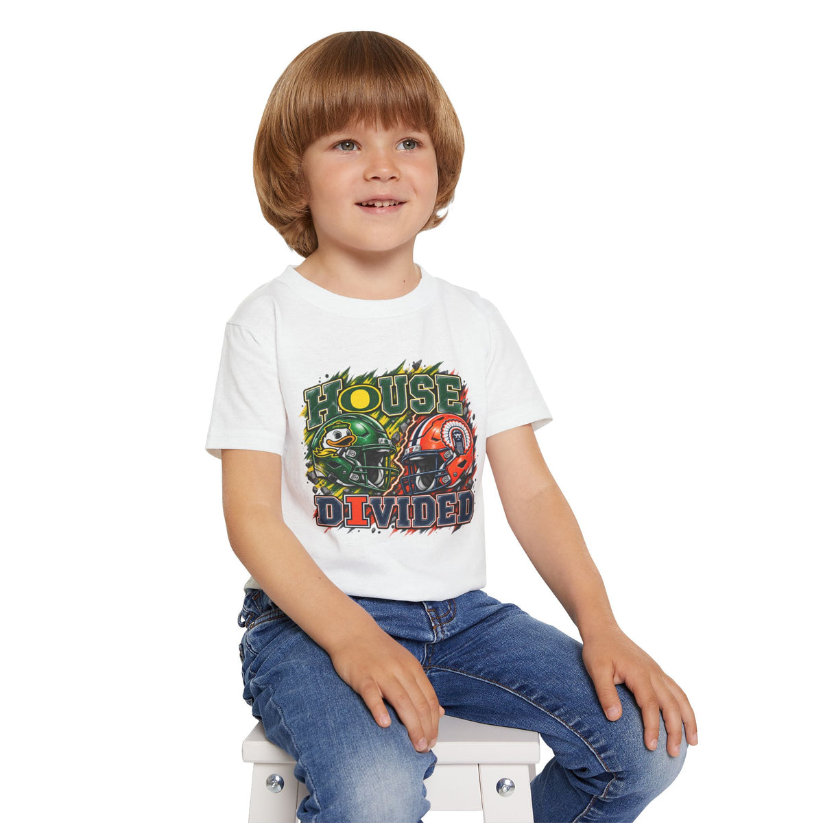 TODDLER House Divided T-Shirt — Illinois vs Oregon