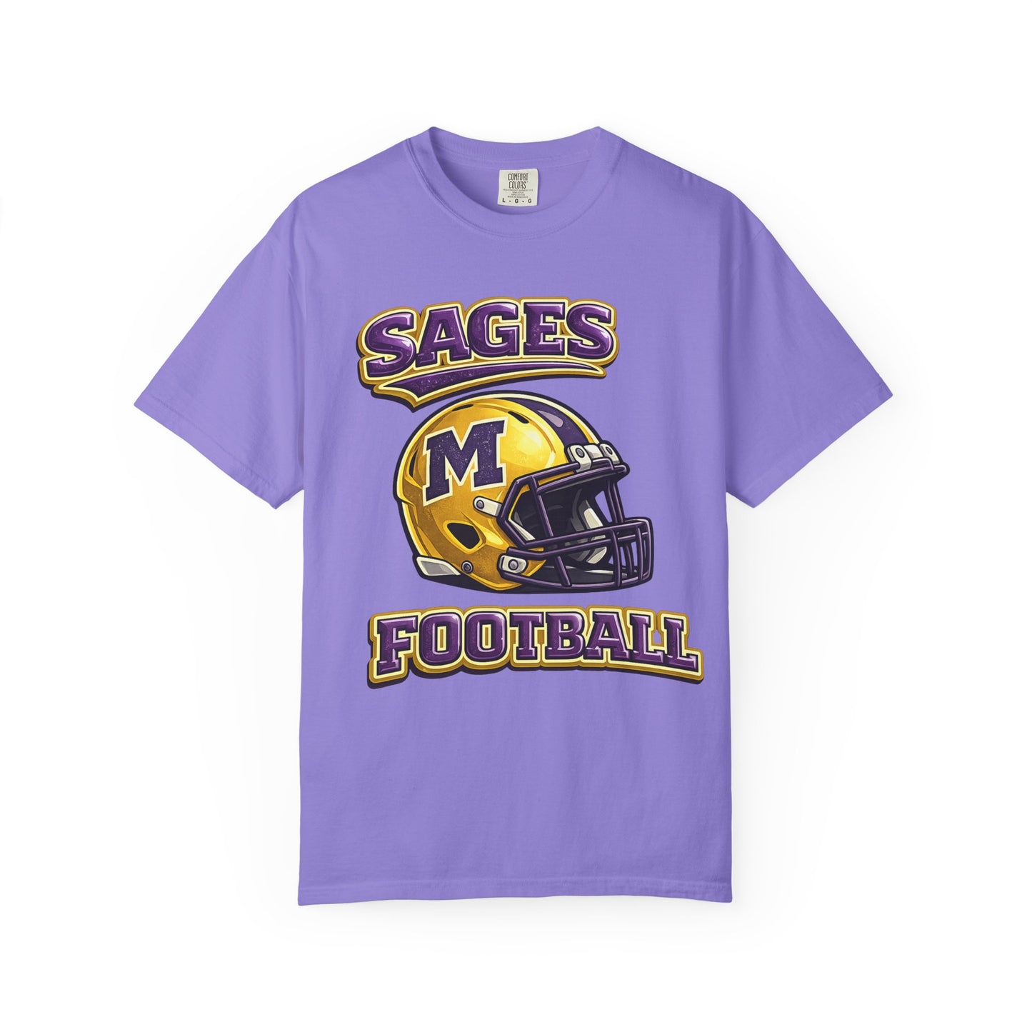 Sages Football Shiny Helmet T-Shirt