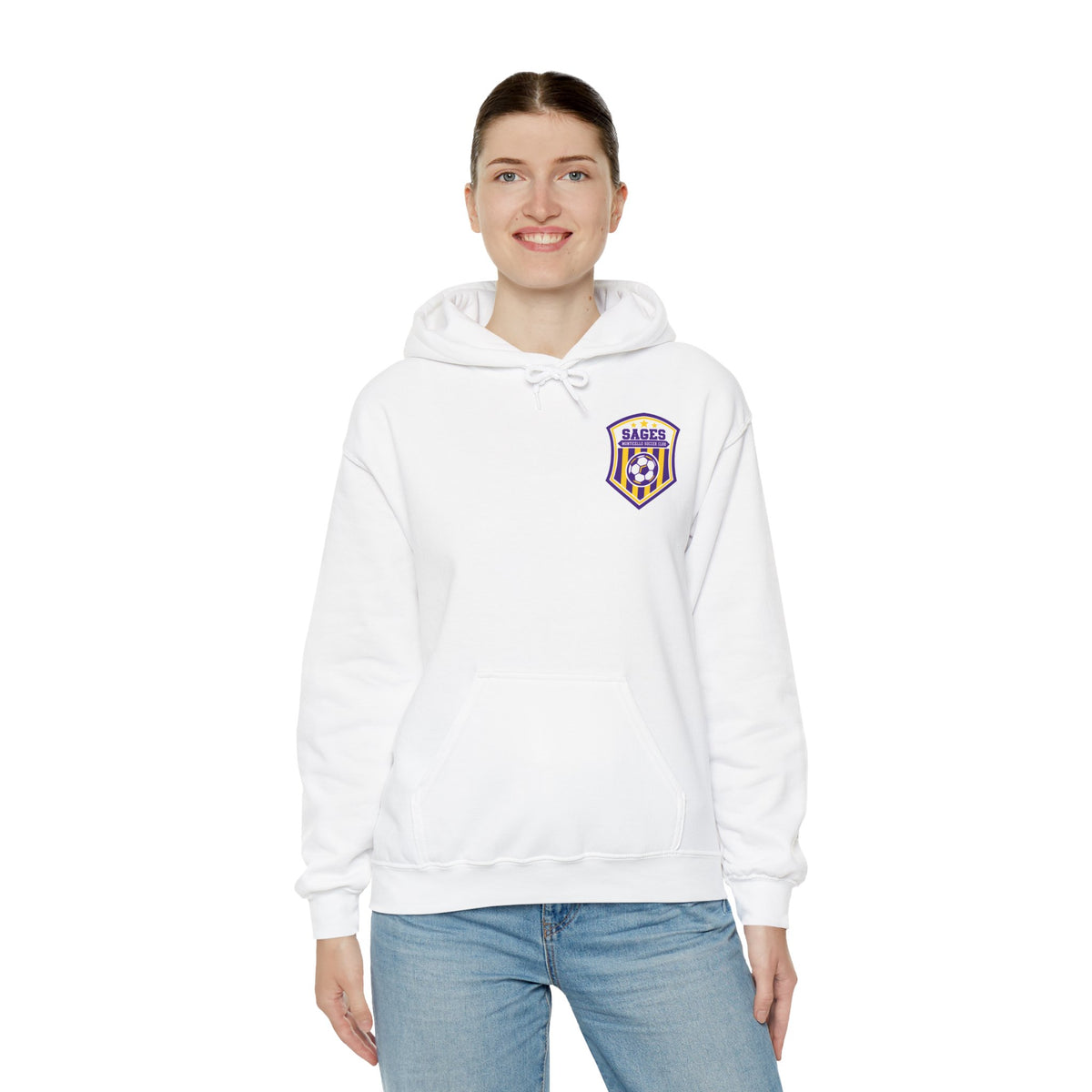 Monticello Soccer Club Crest Hoodie - Unisex Hooded Sweatshirt