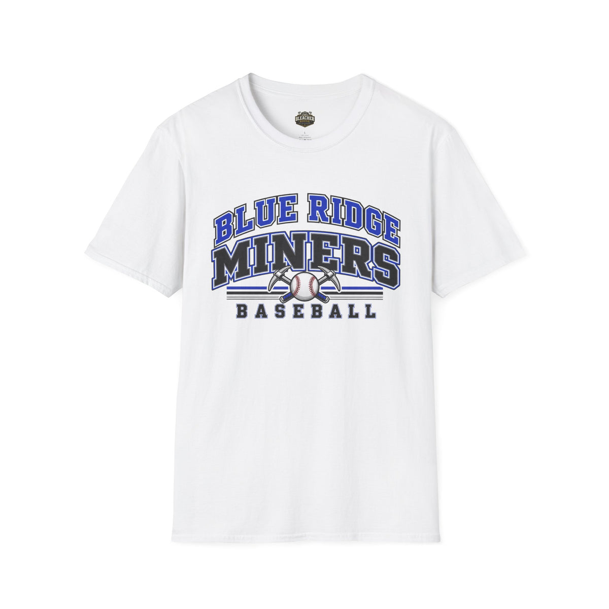 Blue Ridge Miners Baseball T-Shirt - Unisex Softstyle Tee