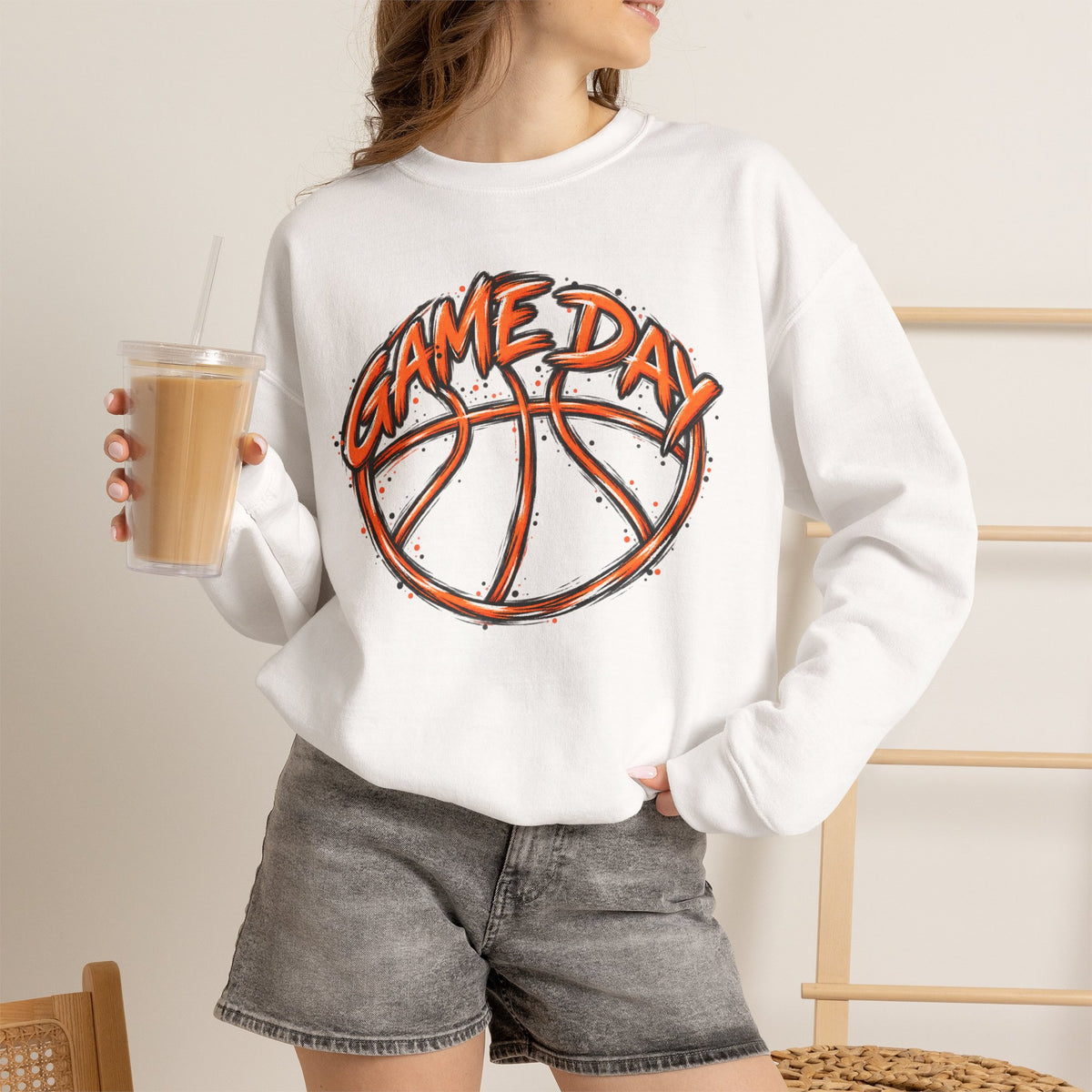 Game Day Basketball Sweatshirt