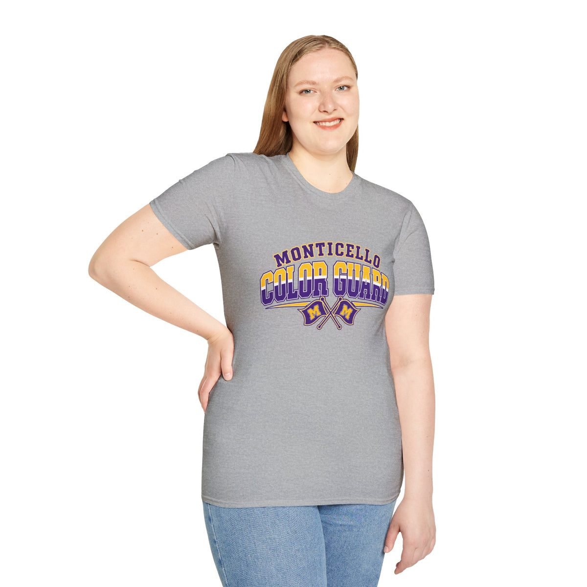 Monticello Color Guard T-Shirt — School Spirit Tee