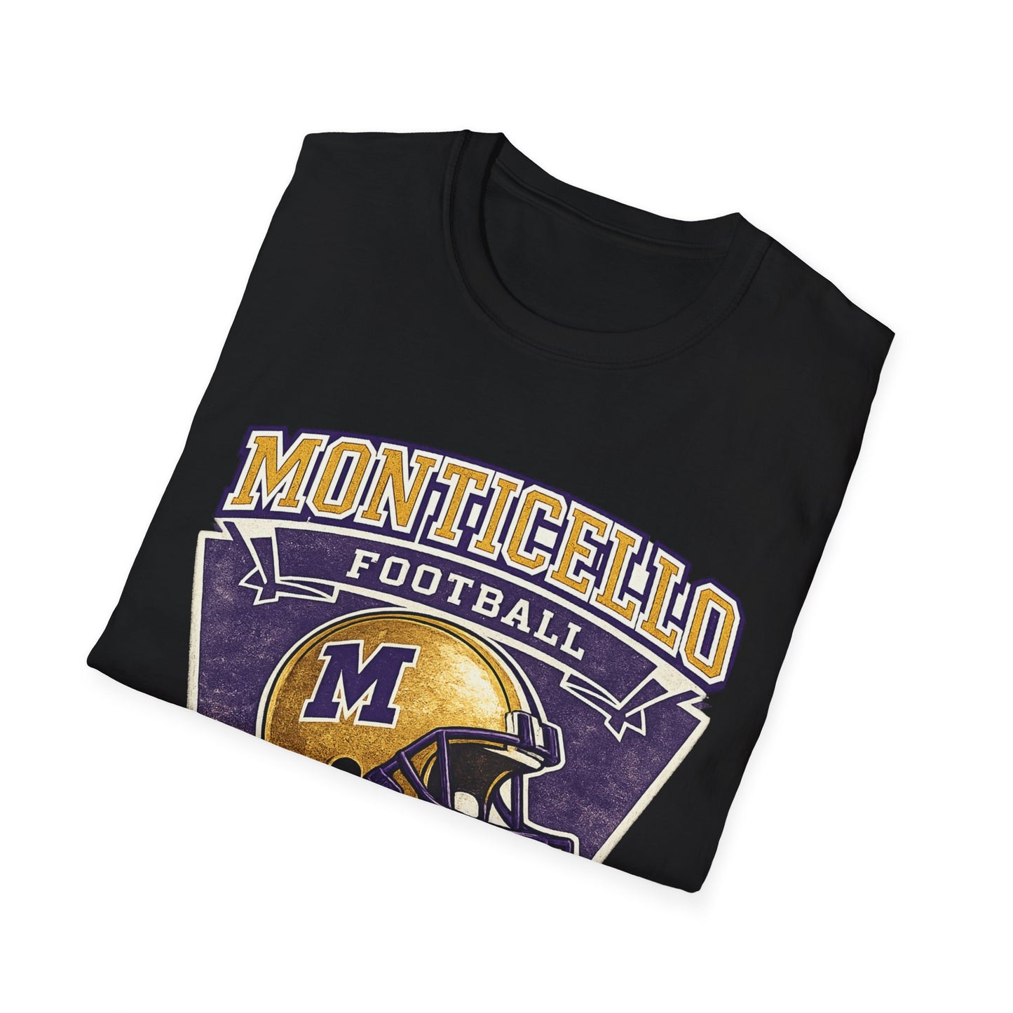 Monticello Football T-Shirt — Vintage Helmet Tee