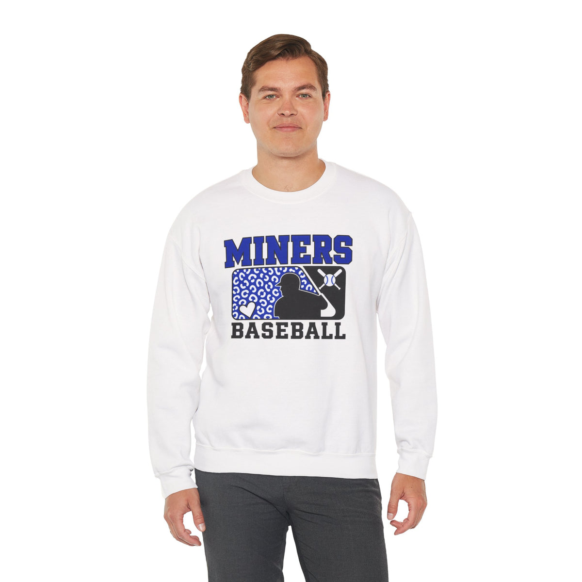 Miners Baseball Crewneck Sweatshirt – Team Spirit Pullover