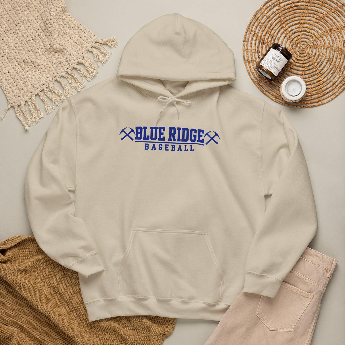 Blue Ridge Baseball Hooded Sweatshirt