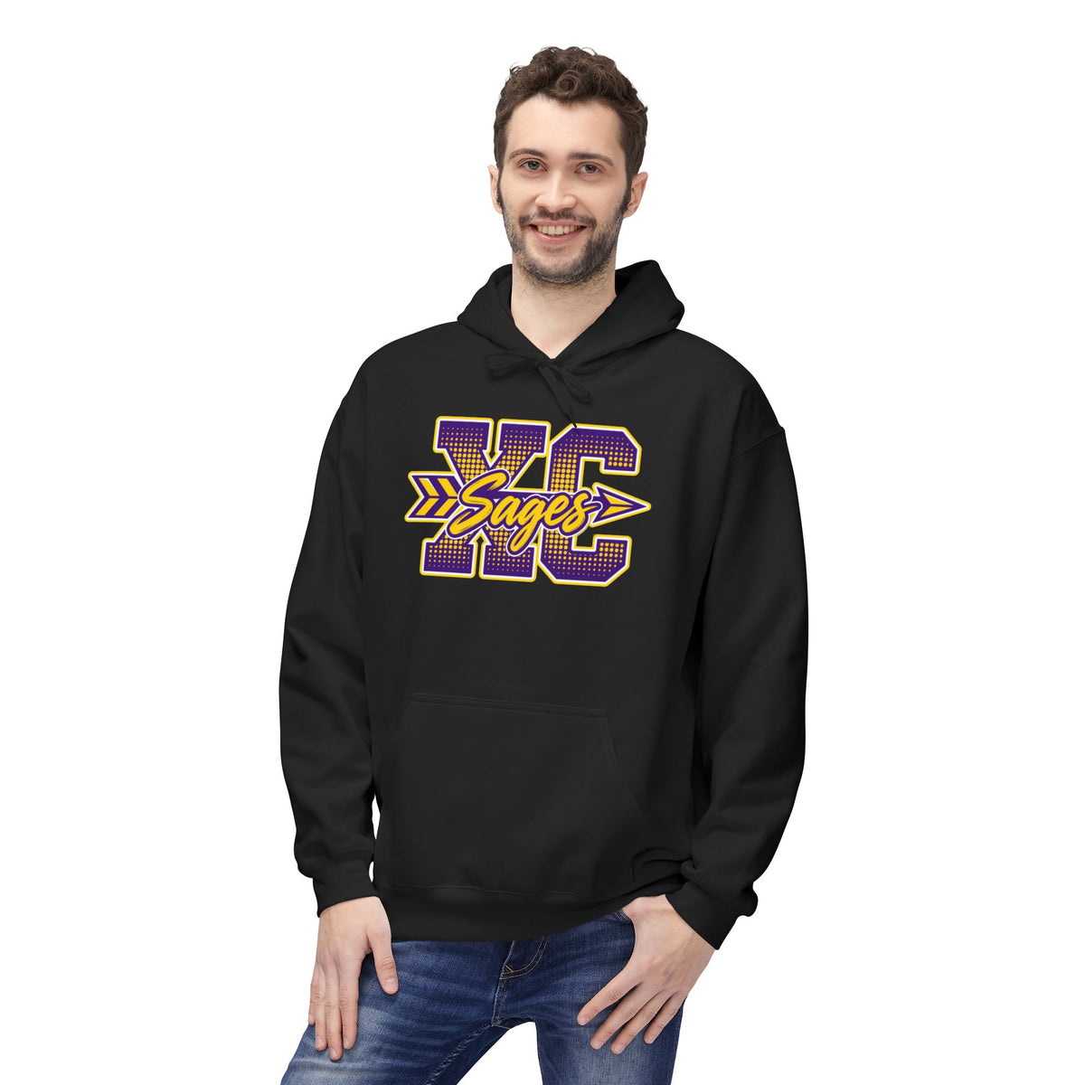 Cross Country Sages Hoodie — Vintage Sweatshirt