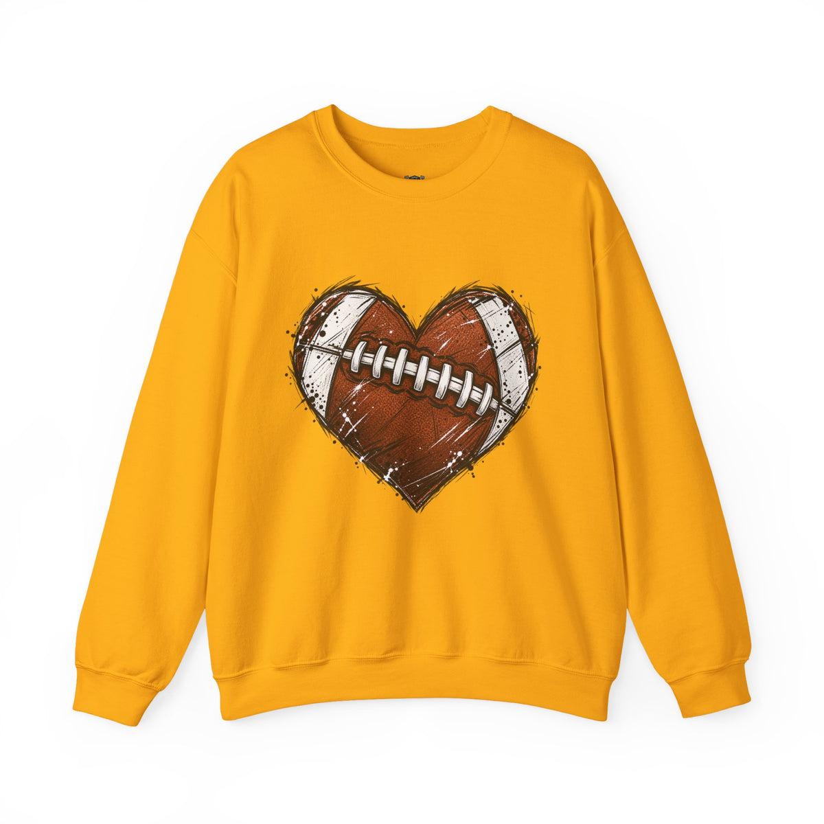 Unisex Heavy Blend™ Football Crewneck Sweatshirt