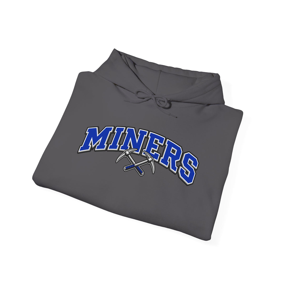 Miners Block Letter and Logo Hoodie