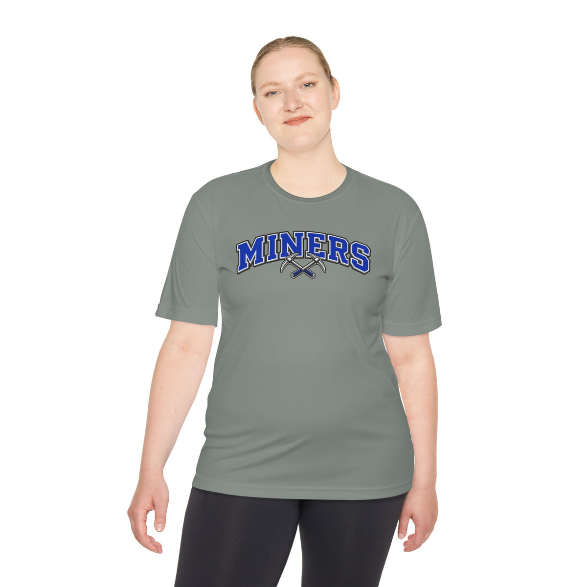Miners Sports Performance Polyester Athletic Tee