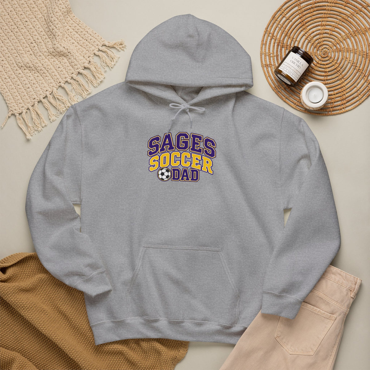 Sages Soccer Dad Unisex Heavy Blend™ Hooded Sweatshirt
