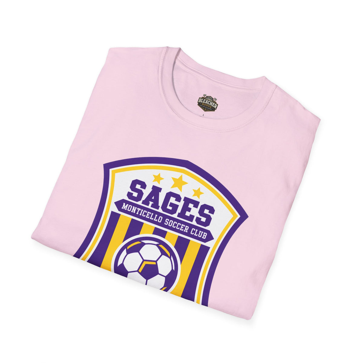 Monticello Soccer Club Crest Logo T shirt