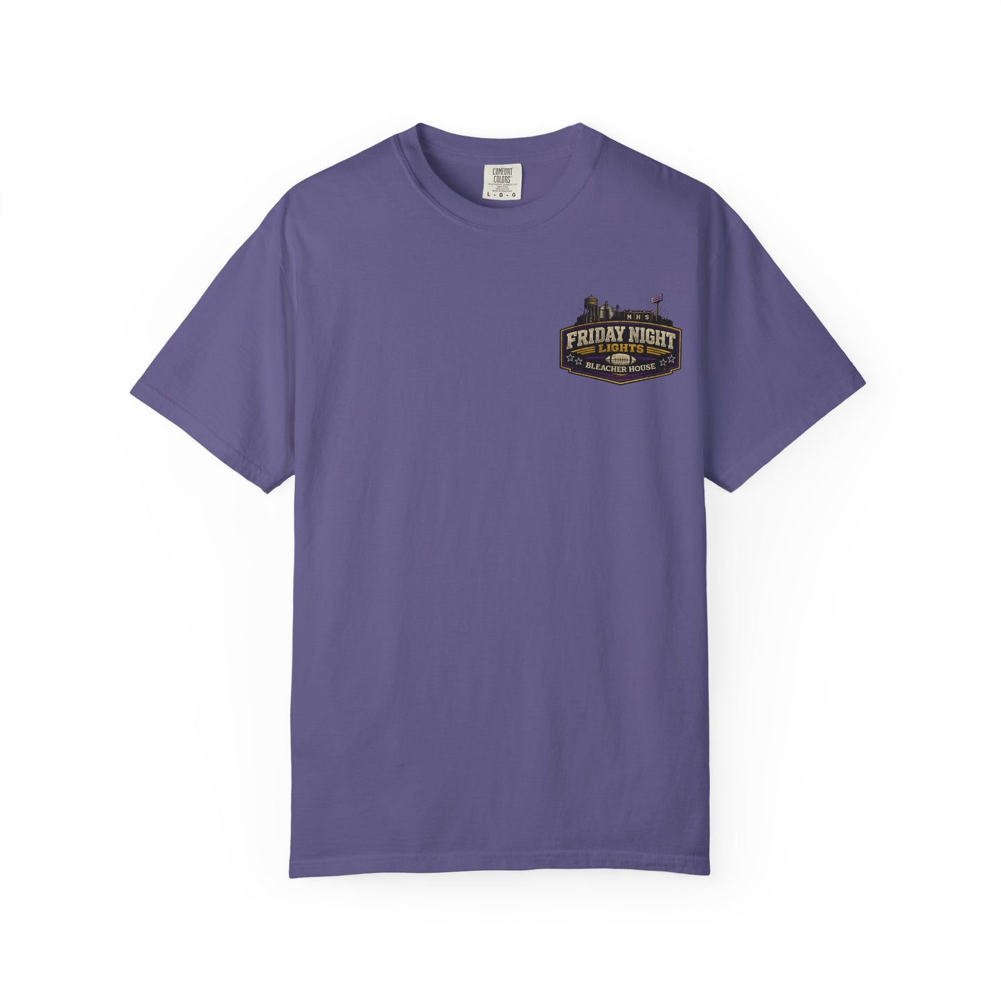 Friday Night Lights T shirt - MONTICELLO Edition - Collector's Edition (Front Patch + Back Design)