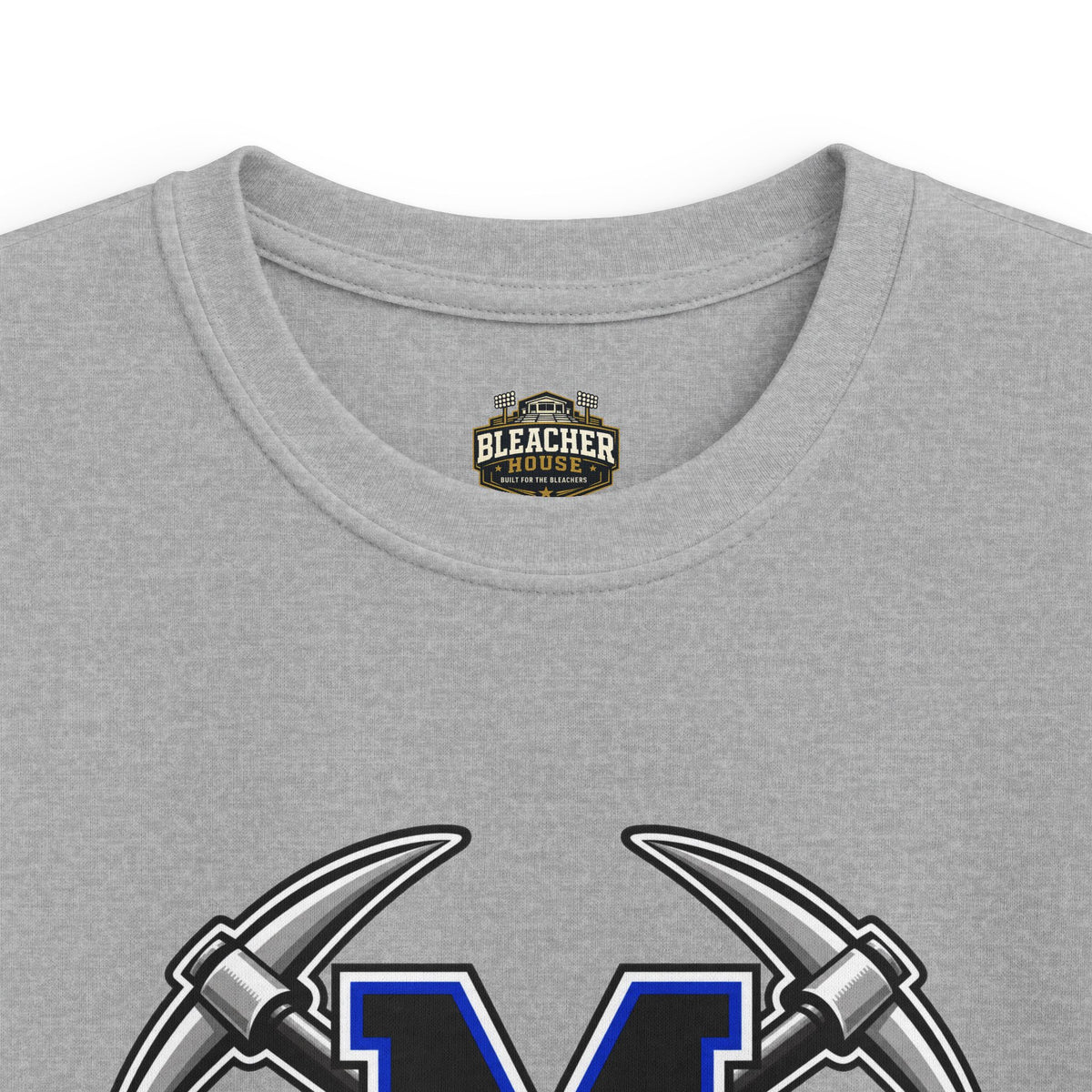 YOUTH Miners M Logo Tee — Crossed Pickaxes Youth Unisex Softstyle