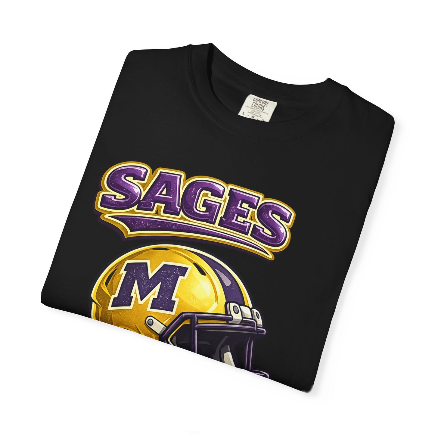 Sages Football Shiny Helmet T-Shirt