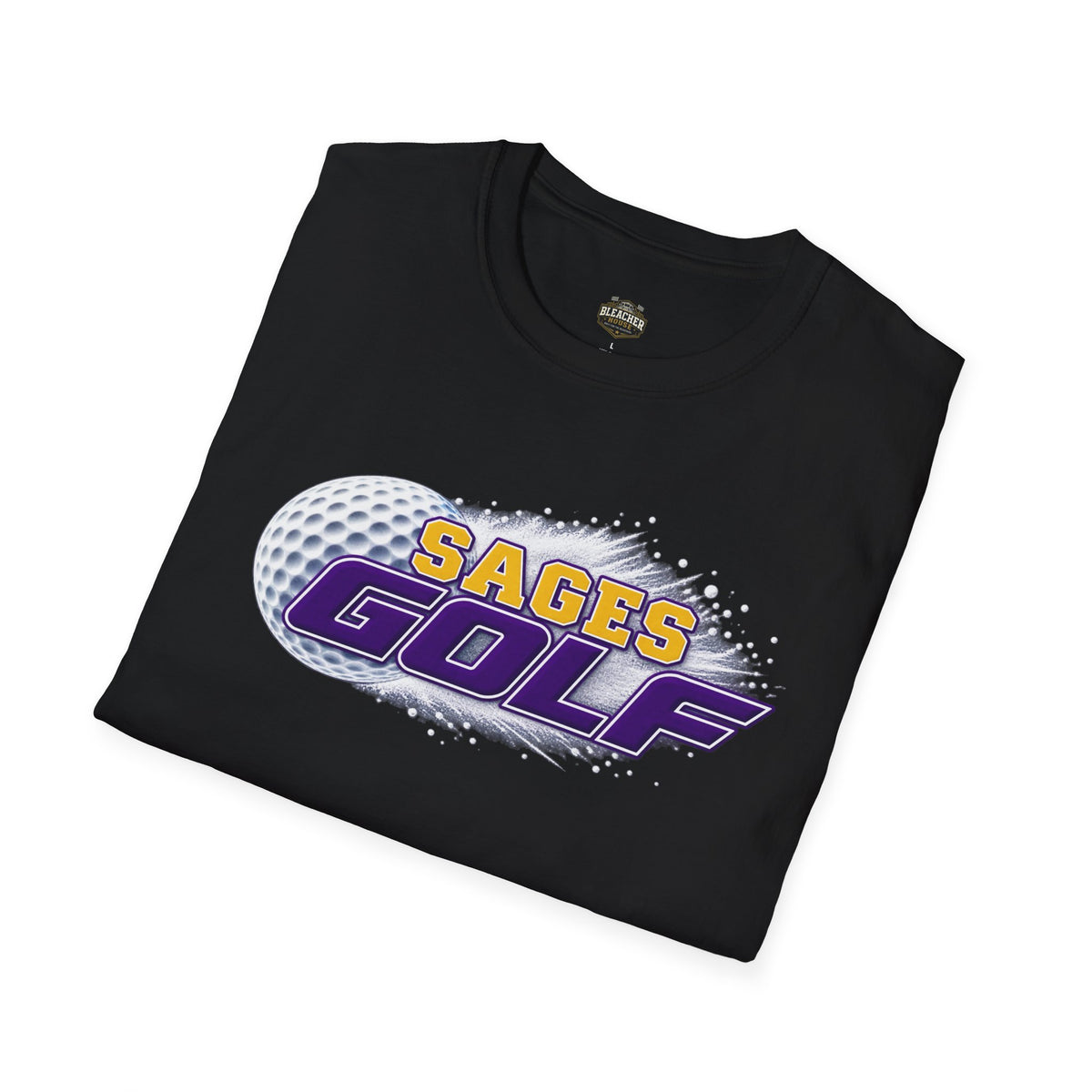 Sages Golf T-Shirt — Retro Golf Ball Team Tee