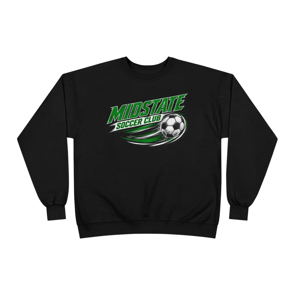 Midstate Crewneck Sweatshirt — Midstate Soccer Club Graphic