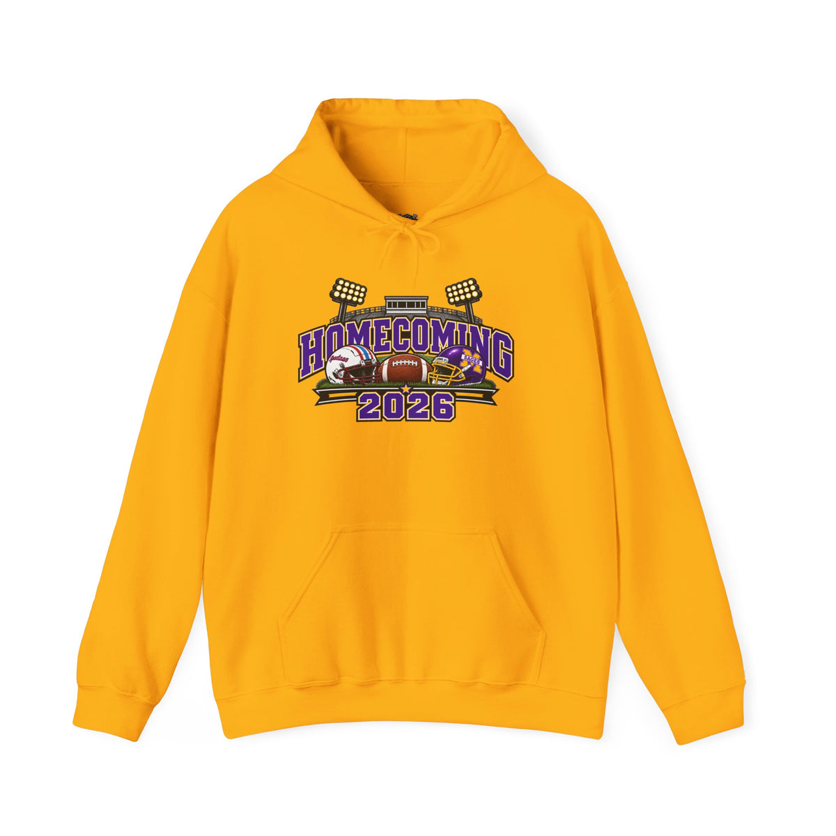 Homecoming 2026 Hoodie — School Spirit Football Crew Sweatshirt