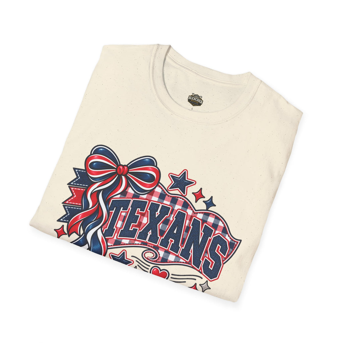 Texans Ribbon & Banner T-Shirt — Team Spirit Tee