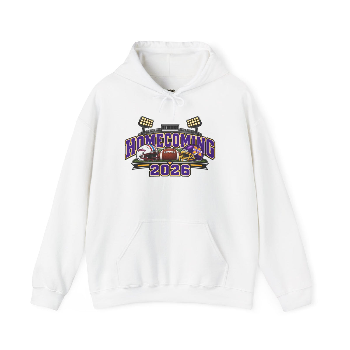 Homecoming 2026 Hoodie — School Spirit Football Crew Sweatshirt