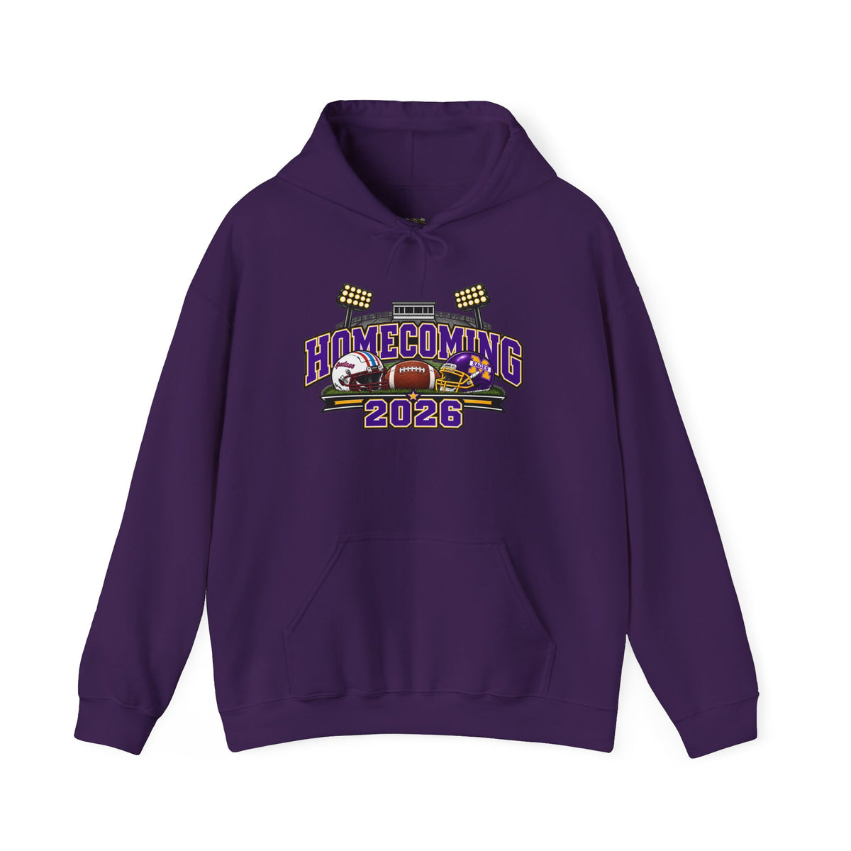 Homecoming 2026 Hoodie — School Spirit Football Crew Sweatshirt
