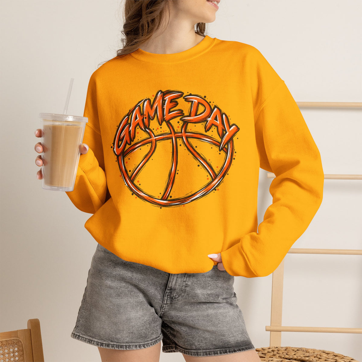 Game Day Basketball Sweatshirt