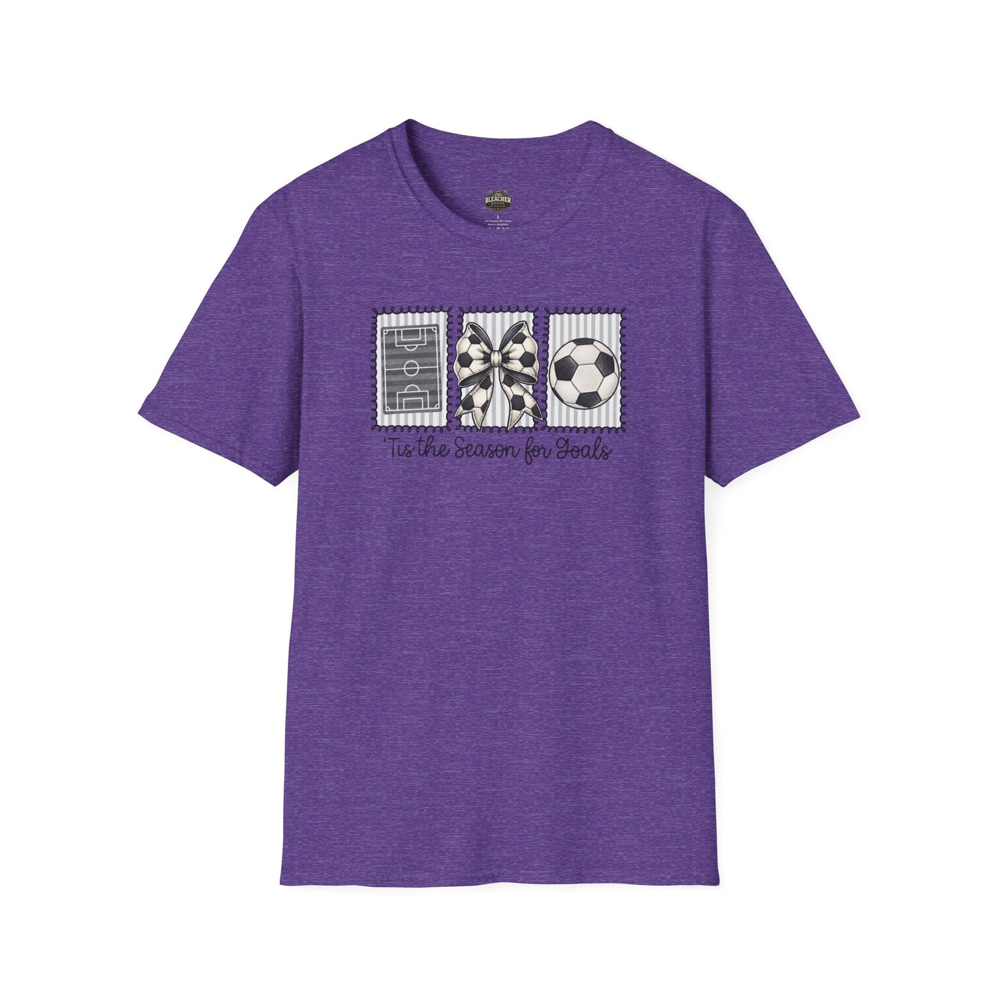 Soccer T‑Shirt — "Tis the Season for Goals"  Soccer Tee