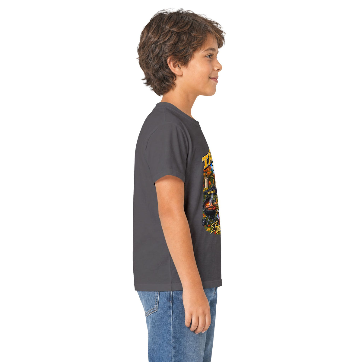 YOUTH Tailgatin' the Town - DEPAUW EDITION - College Game Day Tailgate Tee