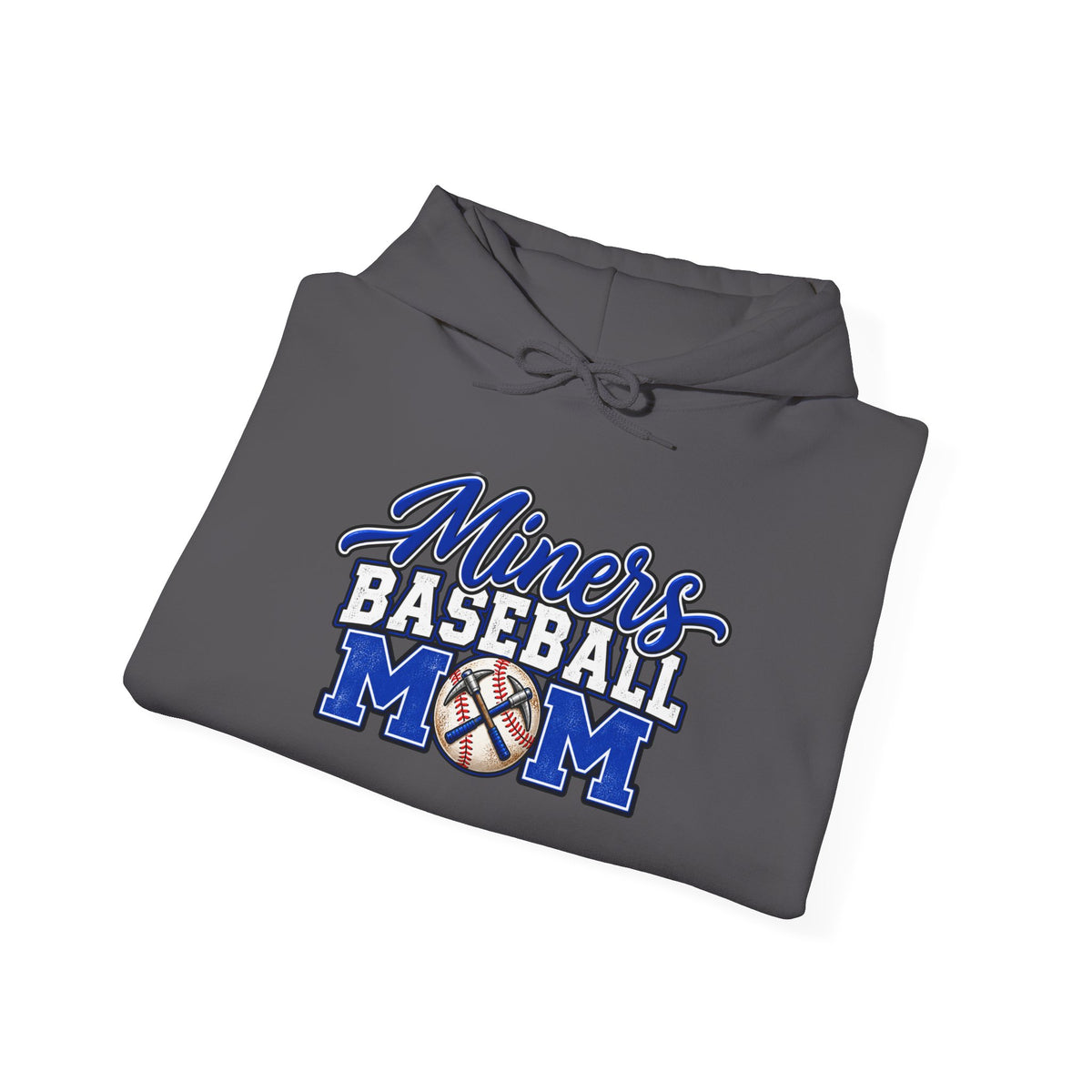 Miners Baseball Mom Hoodie – Supportive Team Spirit Pullover
