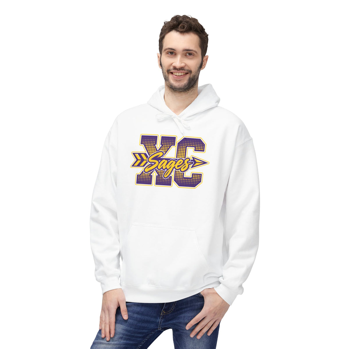 Cross Country Sages Hoodie — Vintage Sweatshirt