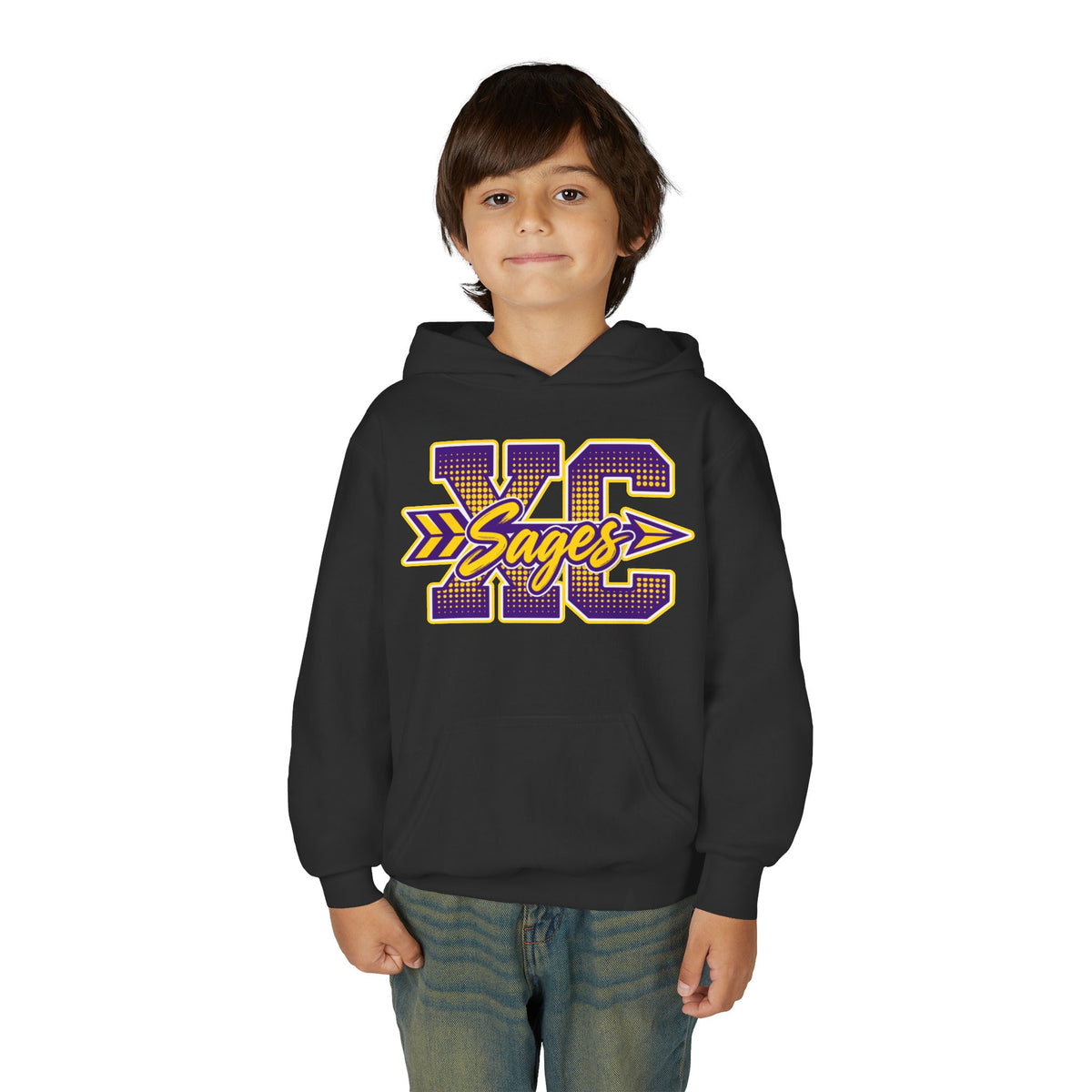 YOUTH Hoodie — XC Sages Pullover