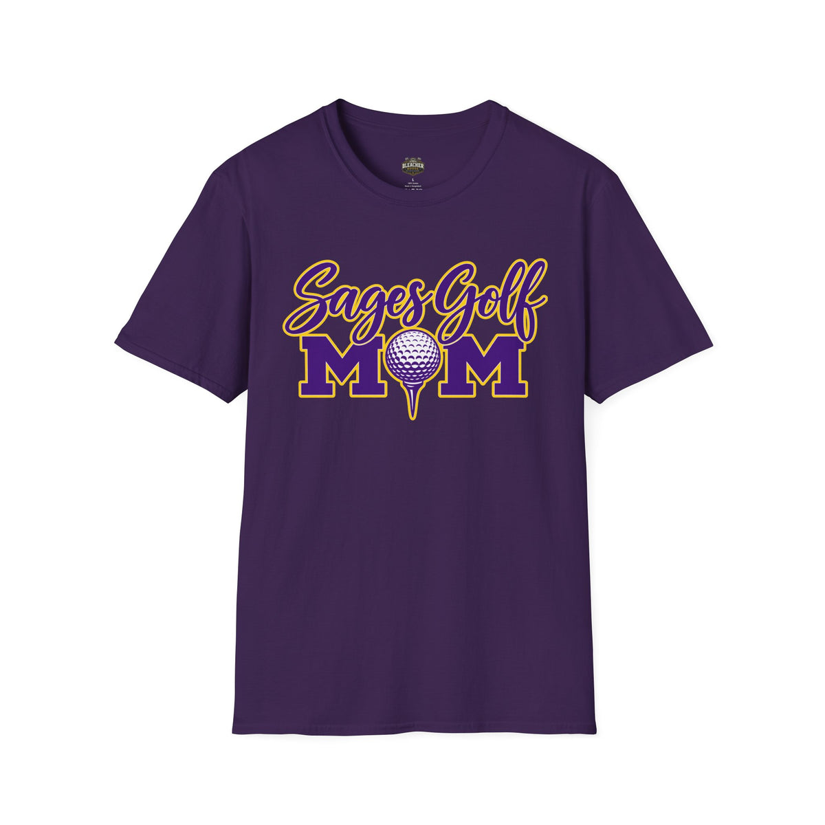 Sages Golf Mom T-Shirt — “Sages Golf MOM” Script & Tee Graphic
