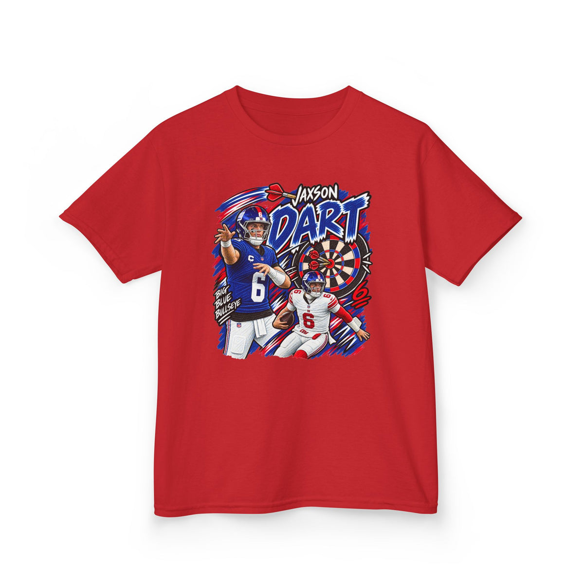 YOUTH Jaxson Dart Graphic T-Shirt - Sunday Standouts Sketch Series