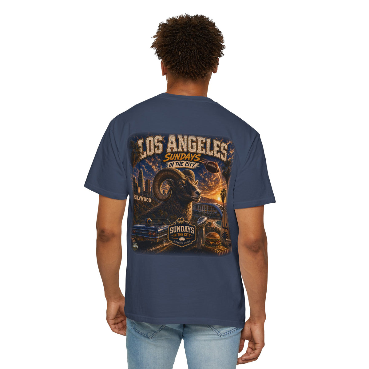 Sundays In The City - LA RAMS Edition - Collectors Edition (Front Patch + Back Design)