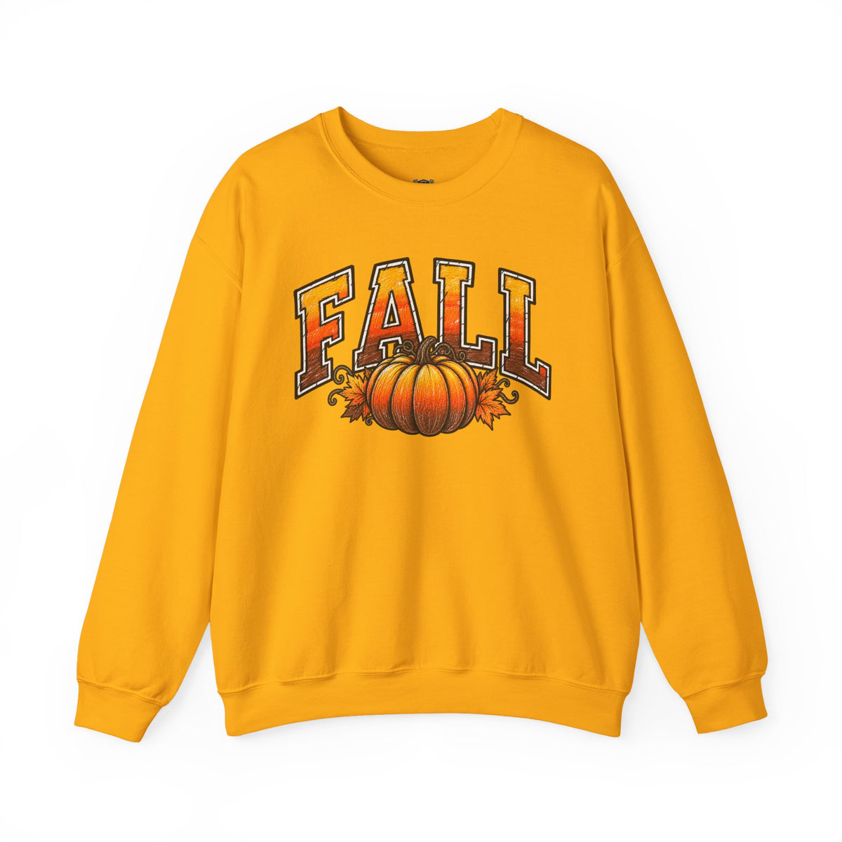Fall Pumpkin Crewneck Sweatshirt